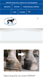 Mobile Screenshot of difho.de