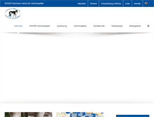 Tablet Screenshot of difho.de